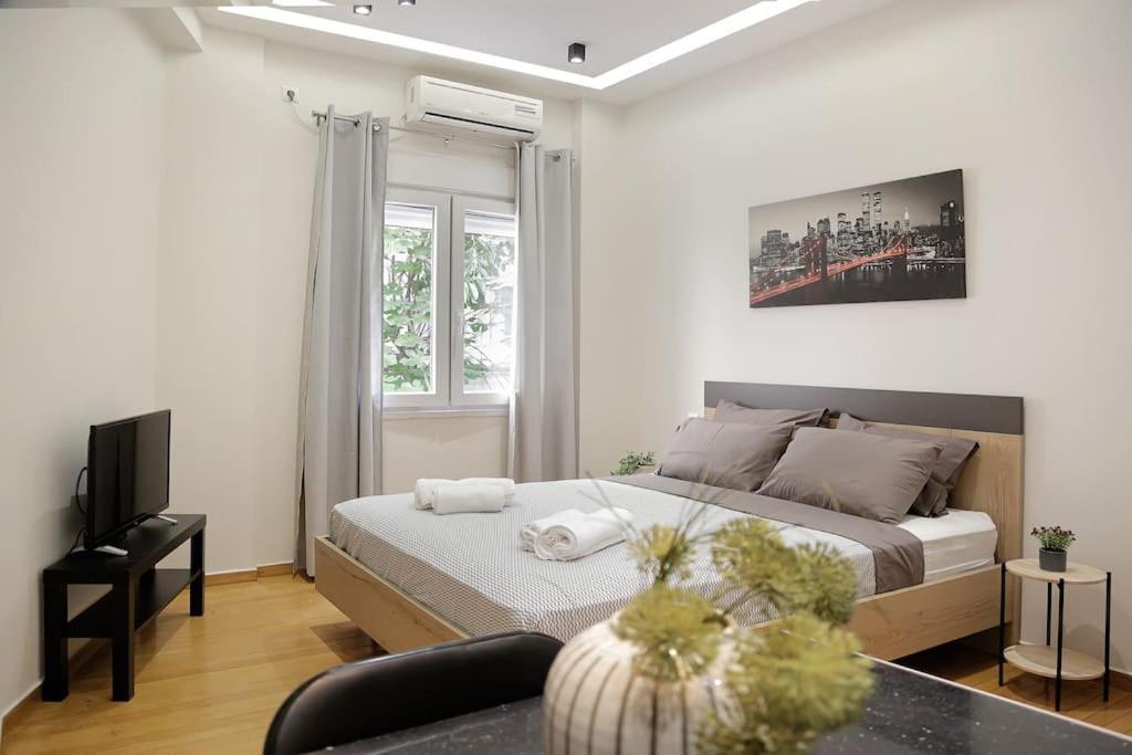 Apartment At Eksarhia Center Athen Exterior foto